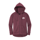 OMO Women’s Perfect Weight Fleece Drop Shoulder Full-Zip Hoodie