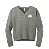 OMO Women’s Perfect Tri Fleece V-Neck Sweatshirt
