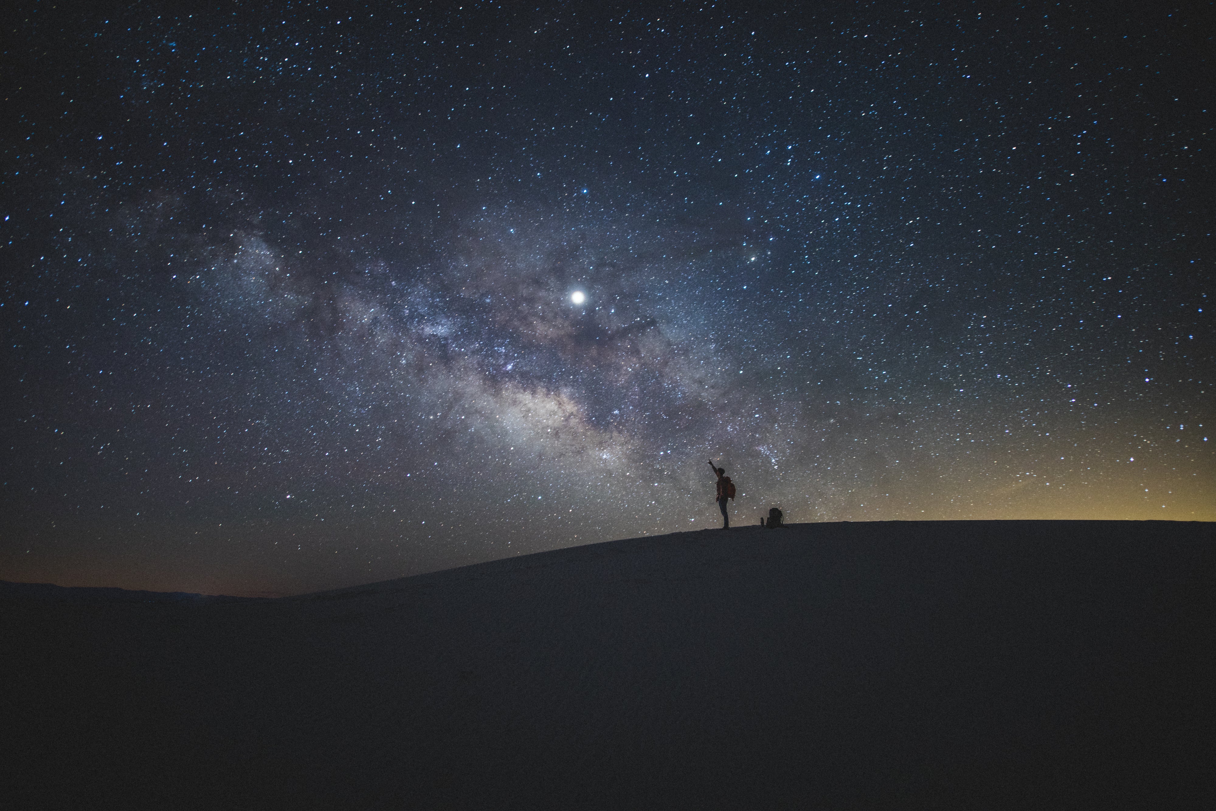 Backpacking & Camping at White Sands, New Mexico