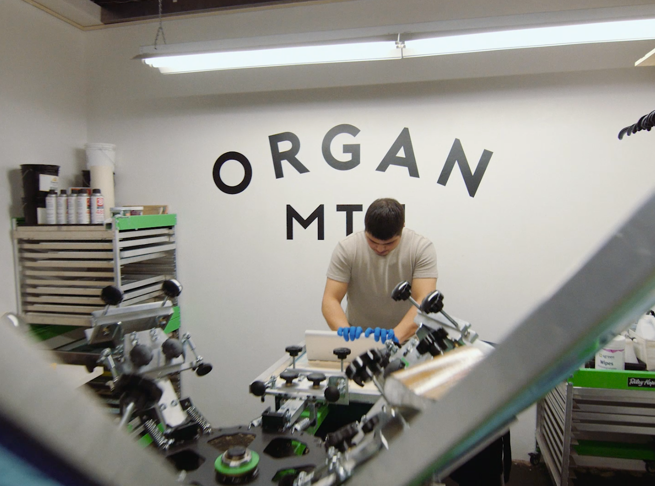 Screen Printing + Organ Mountain Outfitters