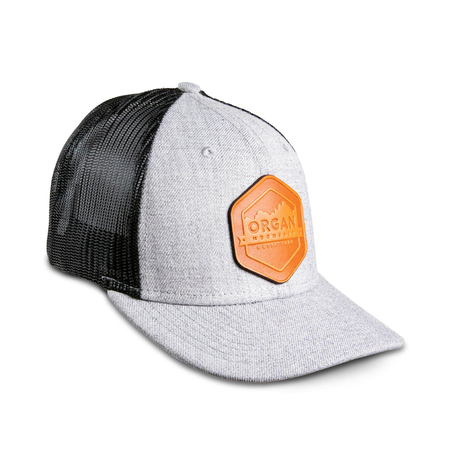 New Era® OMO Leather Patch Low Profile Trucker