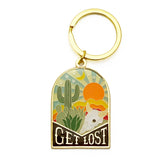 Lucky Horse Press - Get Lost Keychain