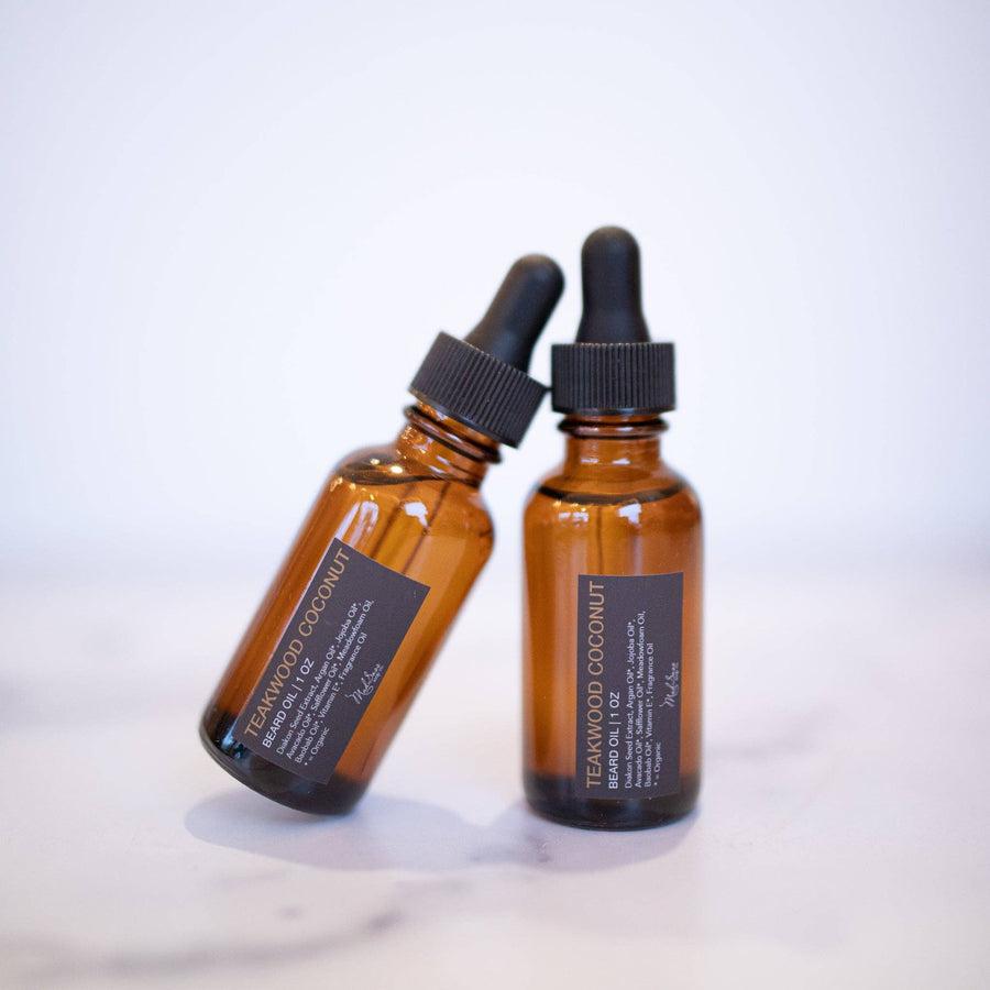 Mad Sass Soap Co - Teakwood Coconut - Beard Oil (WS)