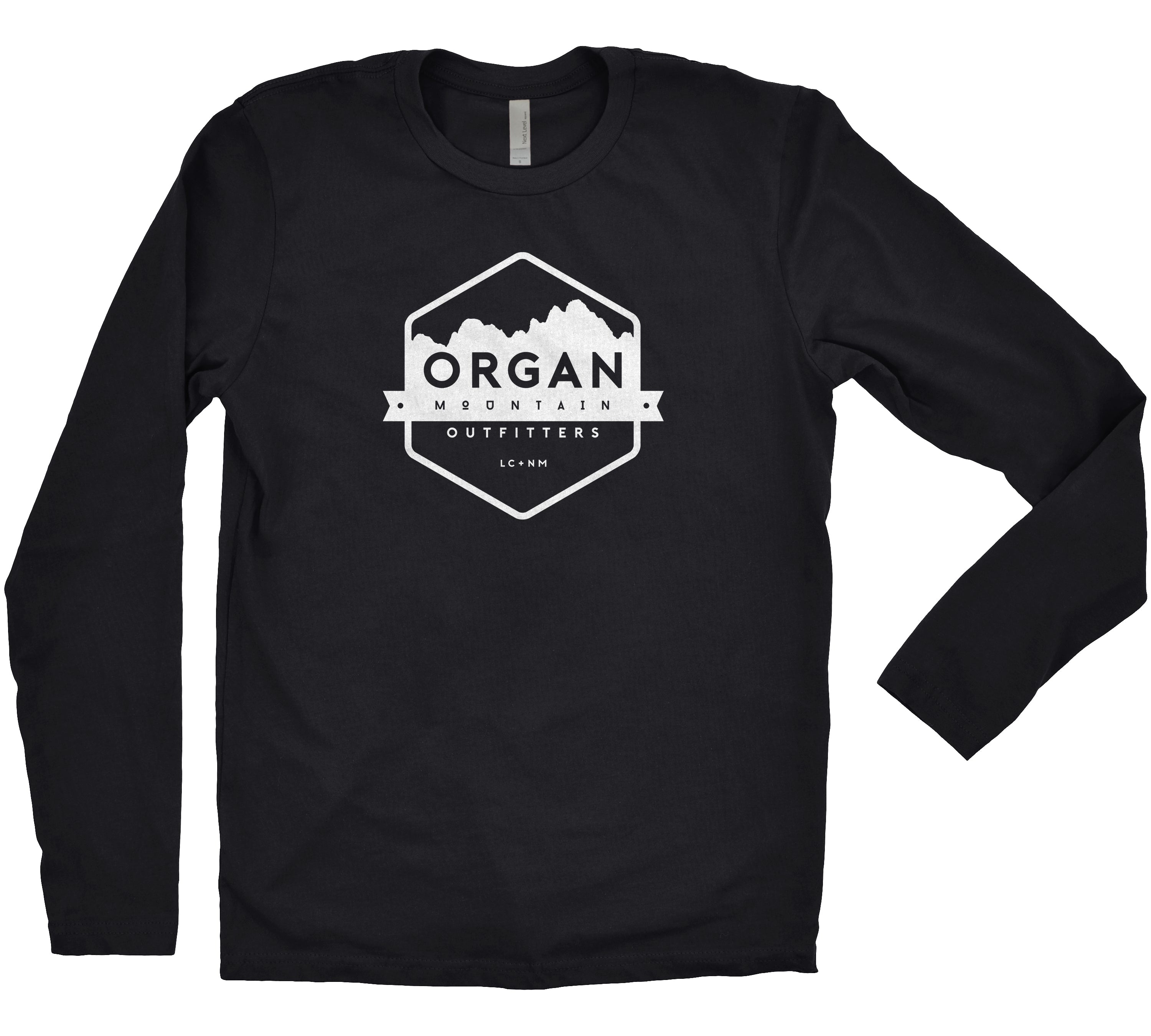 100% Cotton Classic Logo Long Sleeve T-Shirt - Organ Mountain Outfitters