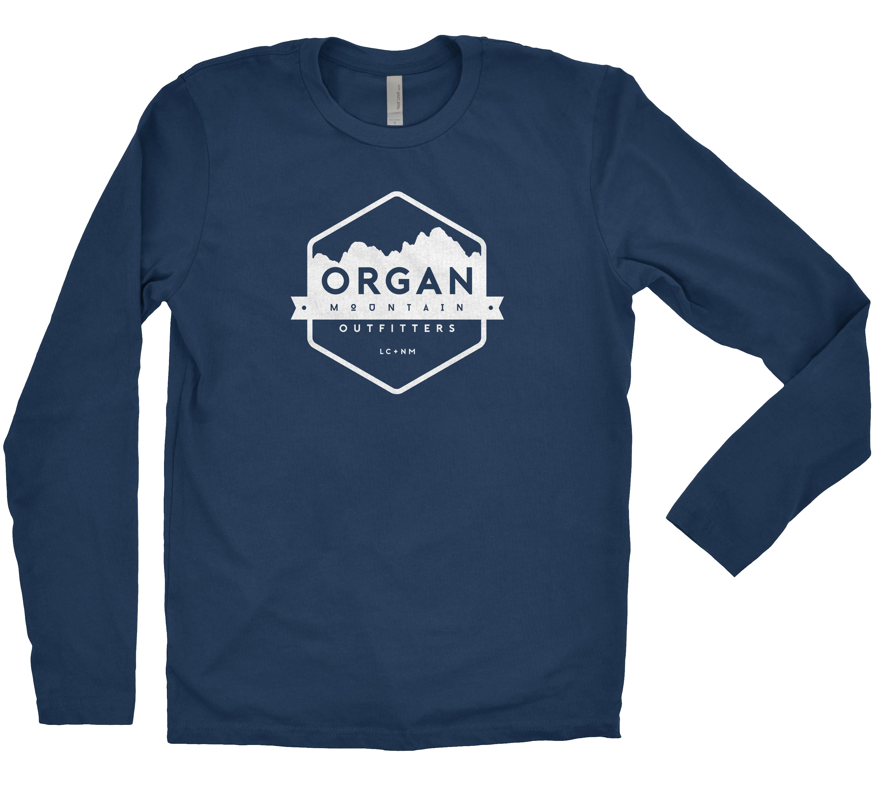 100% Cotton Classic Logo Long Sleeve T-Shirt - Organ Mountain Outfitters