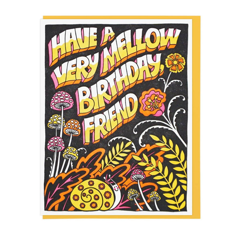 Lucky Horse Press - Mellow Friend Birthday