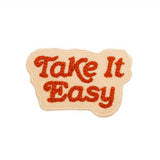 Lucky Horse Press - Take It Easy Chain Stitched Patch