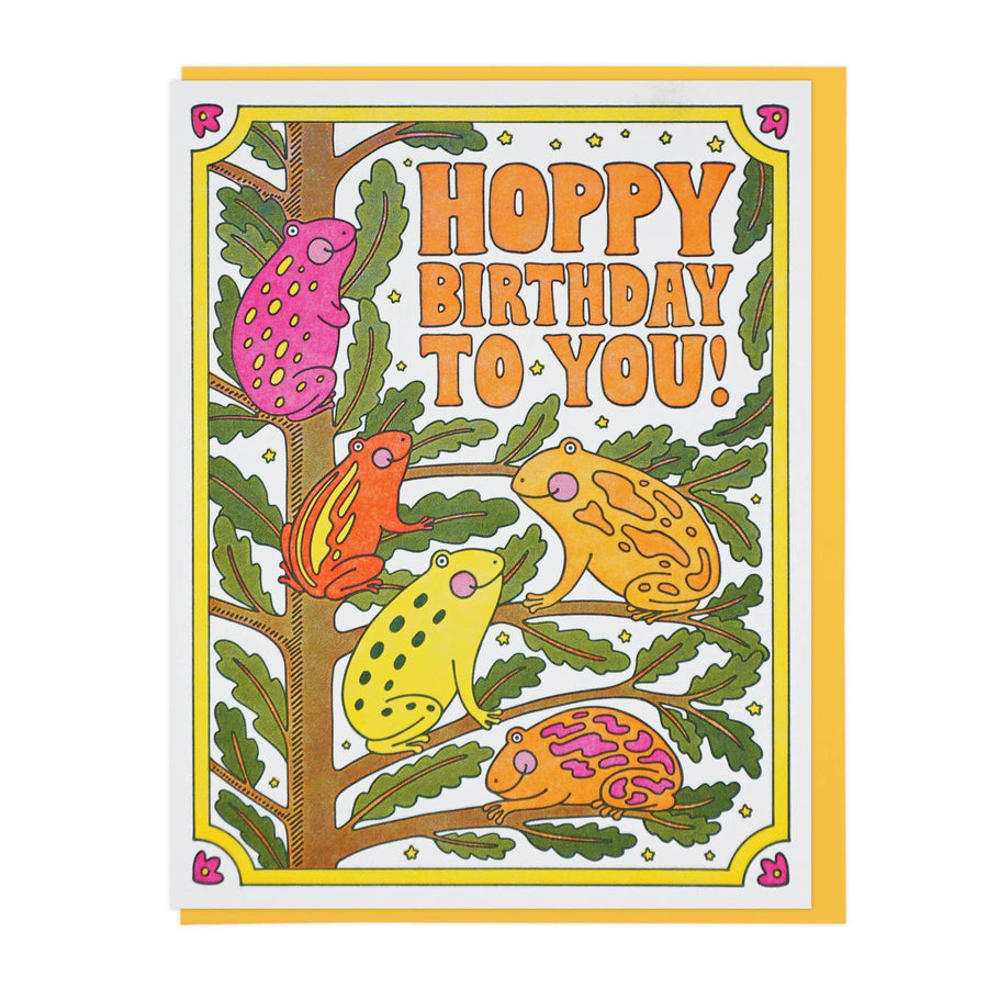 Lucky Horse Press - Hoppy Birthday To You Frogs