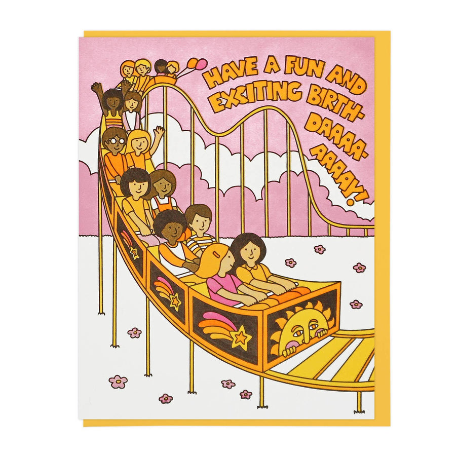 Lucky Horse Press - Fun and Exciting Birthday Rollercoaster