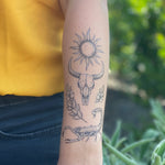 NatureTats - Sunlit South Temporary Tattoo - Organ Mountain Outfitters