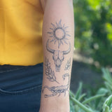 NatureTats - Sunlit South Temporary Tattoo - Organ Mountain Outfitters