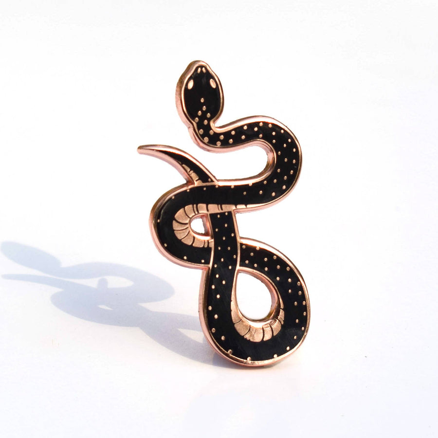 Arlo Goods - Black Snake Enamel Pin