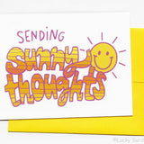 Lucky Sardine - Sending Sunny Thoughts, Sunshine Greeting Card