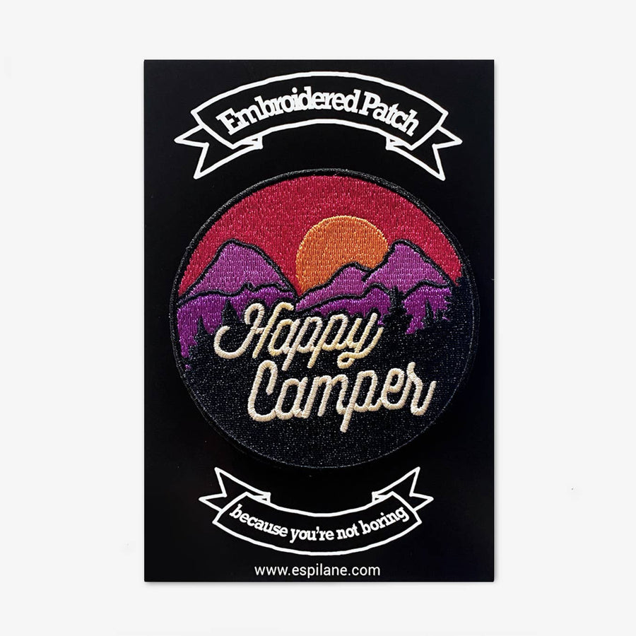 Espi Lane - Happy Camper Mountain Outdoors Patch