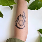 NatureTats - Avocado Temporary Tattoo