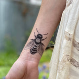 NatureTats - Big Bee Temporary Tattoo