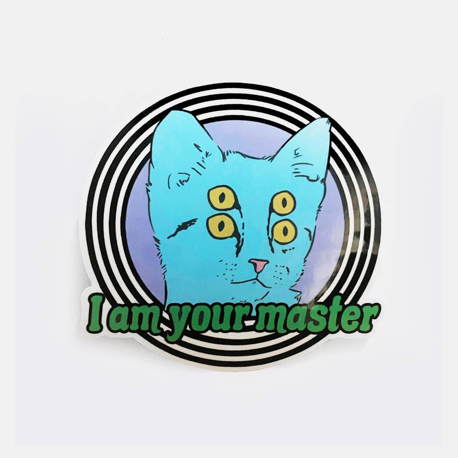 Espi Lane - Hypnotic I'm Your Master Cat Decal Decal Sticker