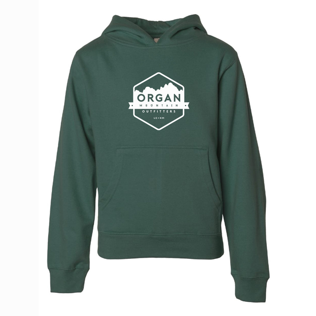 Youth Midweight Hooded Pullover - Organ Mountain Outfitters