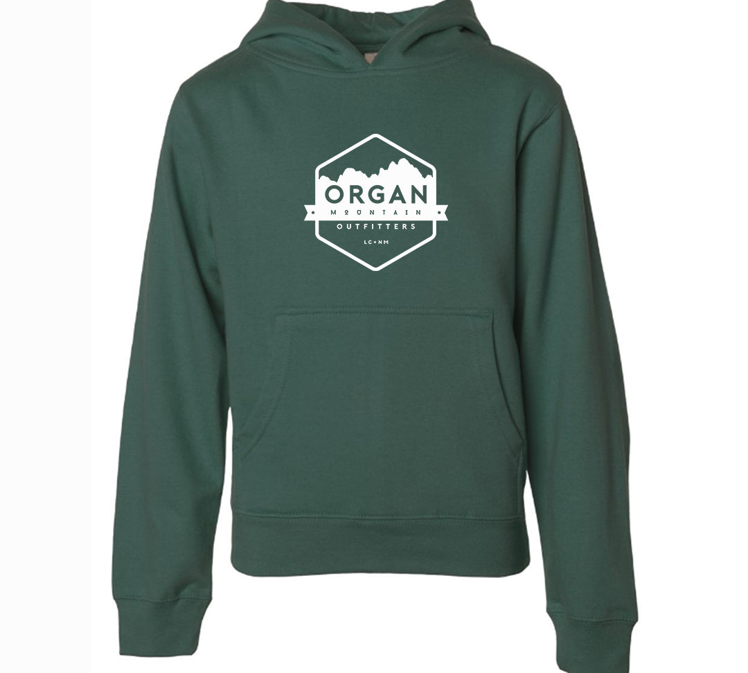 Youth Midweight Hooded Pullover - Organ Mountain Outfitters