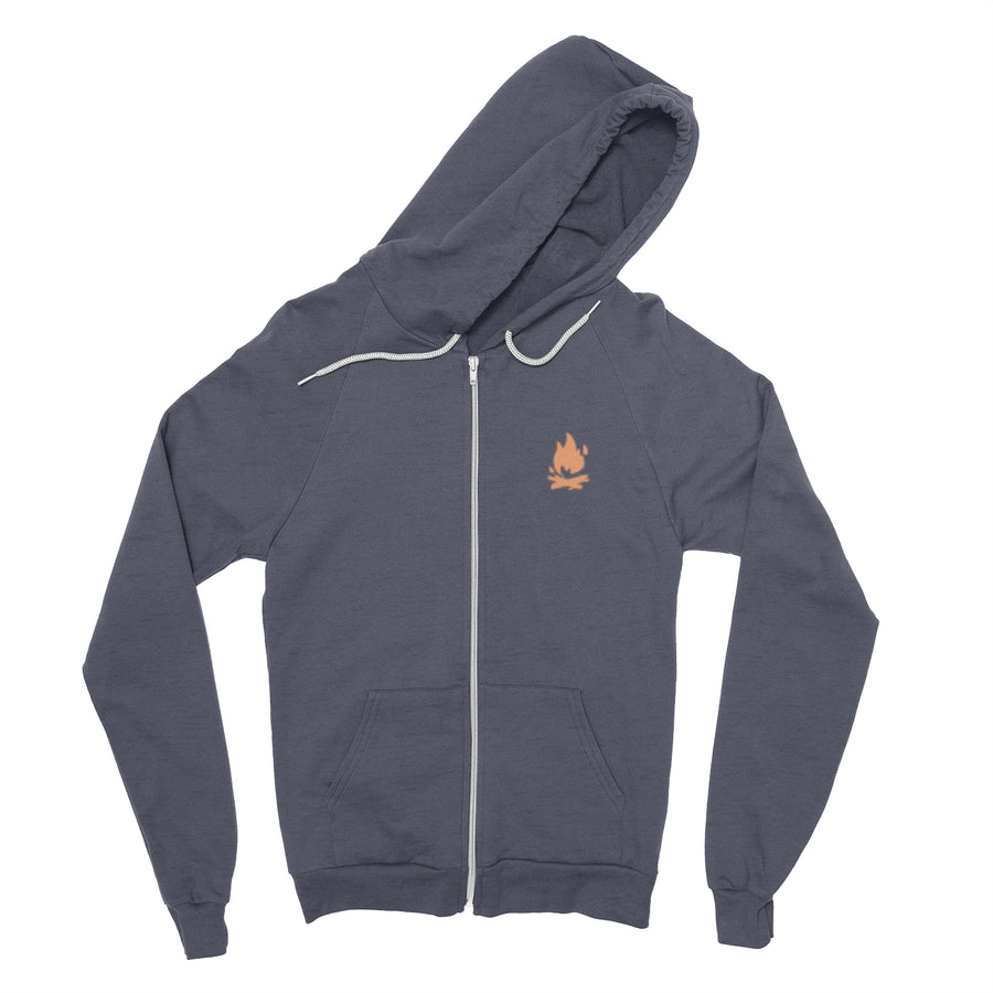 Campfire Zip-Up Hoodie - Organ Mountain Outfitters