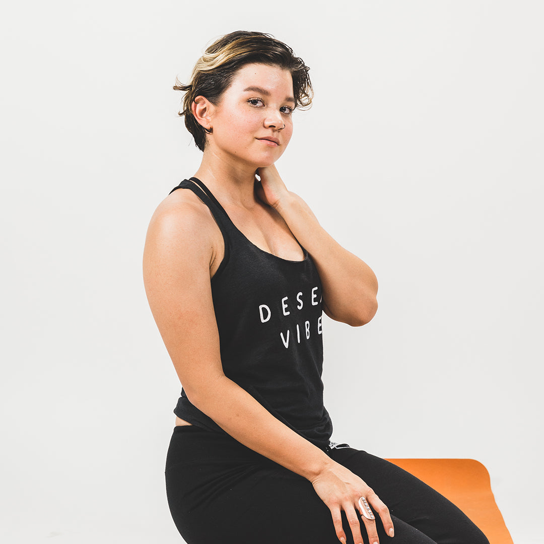 Desert Vibes Racerback Tank - Organ Mountain Outfitters