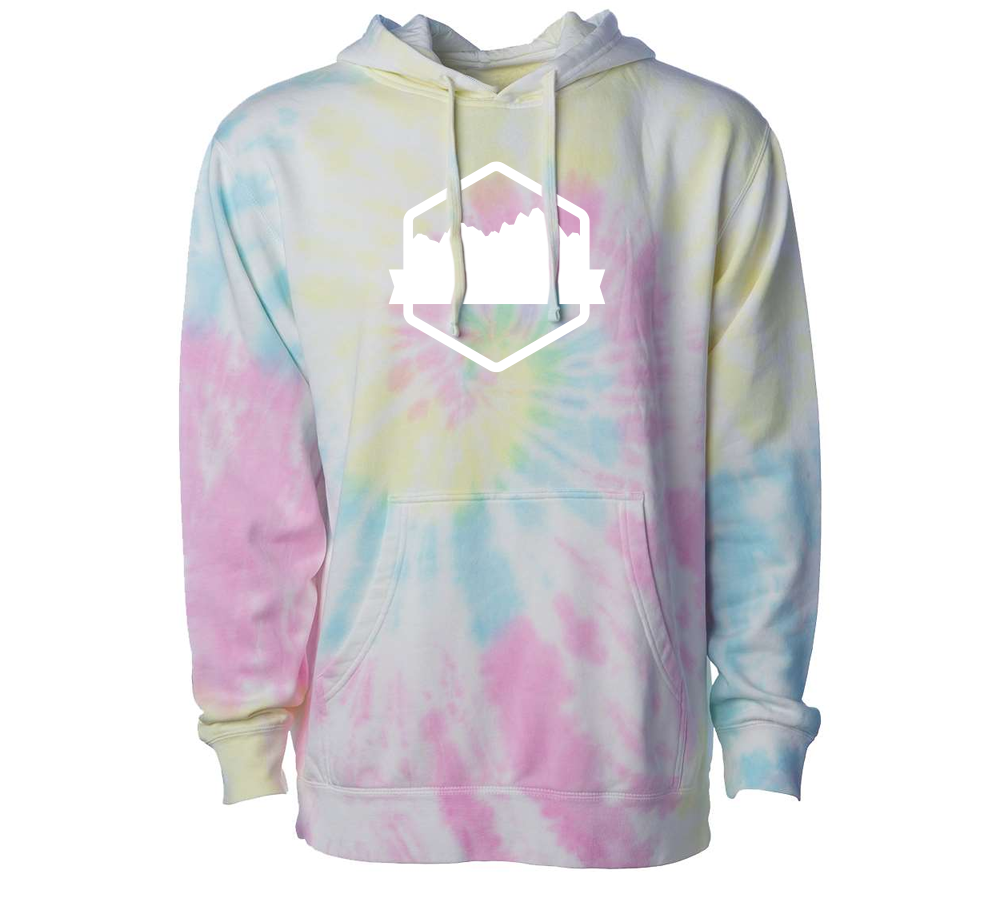 Tie-Dyed Hooded Sweatshirt - Organ Mountain Outfitters