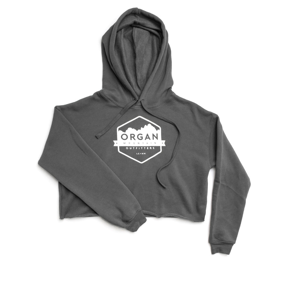 Women's Classic Cropped Fleece Hoodie - Organ Mountain Outfitters