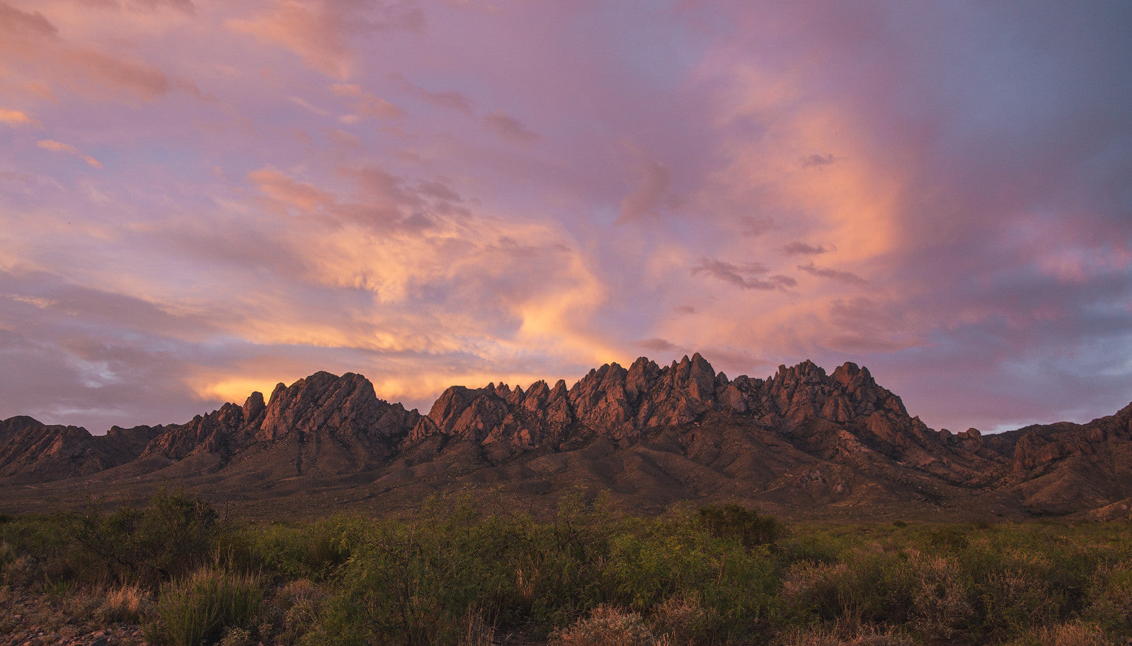 Photography: Organ Mountain Spring Sunset - Organ Mountain Outfitters