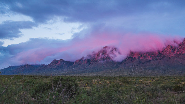 Photography: Rolling Red Sunset - Organ Mountain Outfitters
