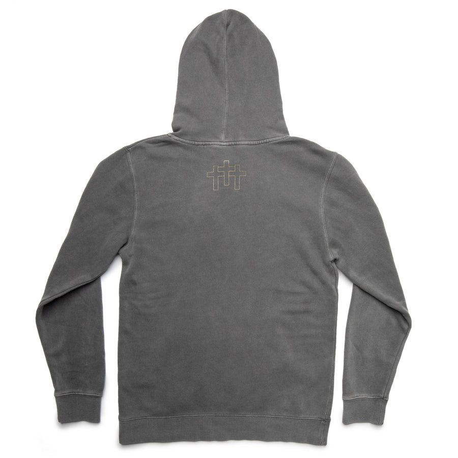 3 Crosses Heavyweight Hooded Sweatshirt - Organ Mountain Outfitters
