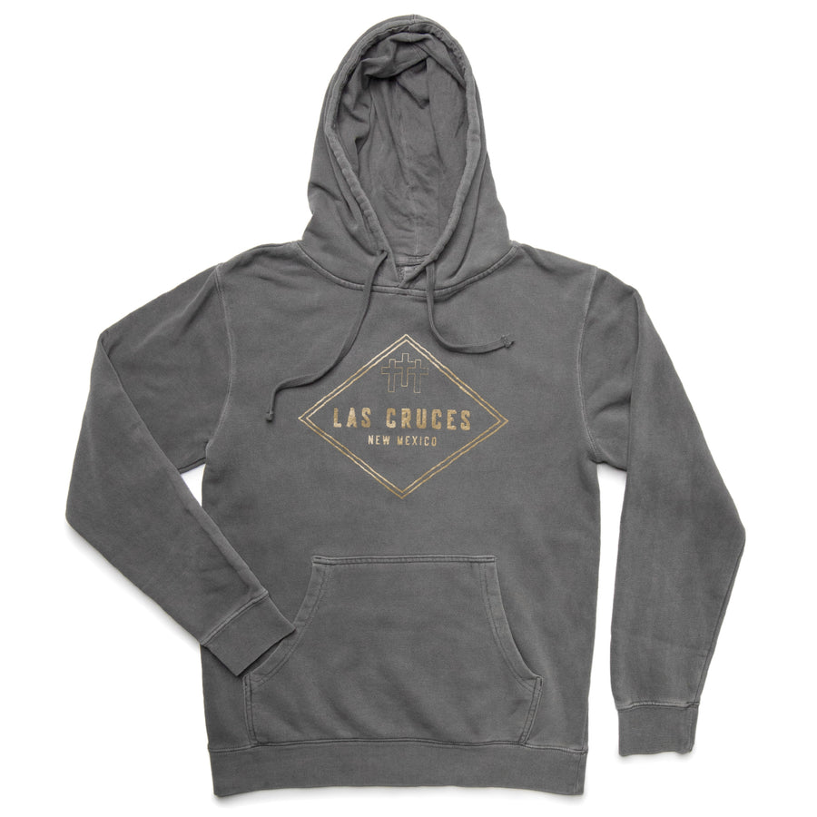 3 Crosses Heavyweight Hooded Sweatshirt - Organ Mountain Outfitters