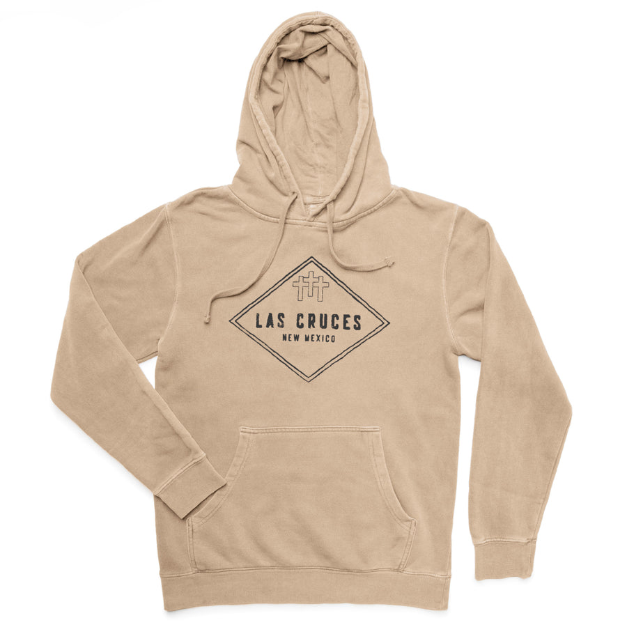 3 Crosses Heavyweight Hooded Sweatshirt - Organ Mountain Outfitters