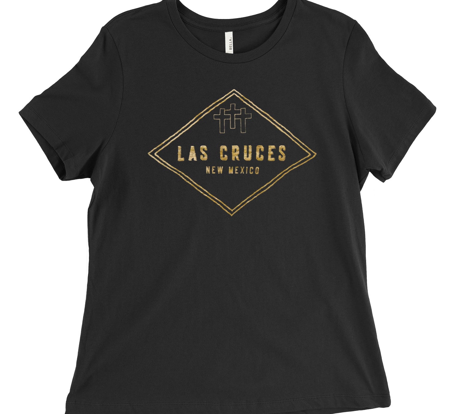 3 Crosses Relaxed Women's Tee - Organ Mountain Outfitters