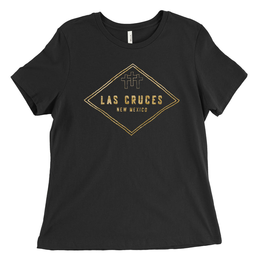 3 Crosses Relaxed Women's Tee - Organ Mountain Outfitters
