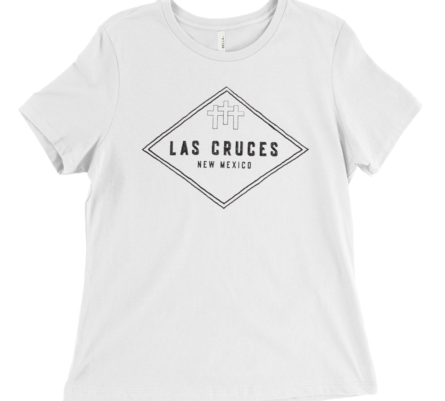 3 Crosses Relaxed Women's Tee - Organ Mountain Outfitters