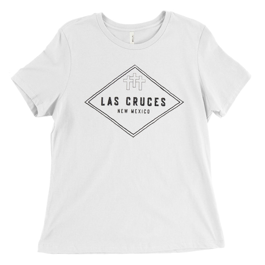 3 Crosses Relaxed Women's Tee - Organ Mountain Outfitters