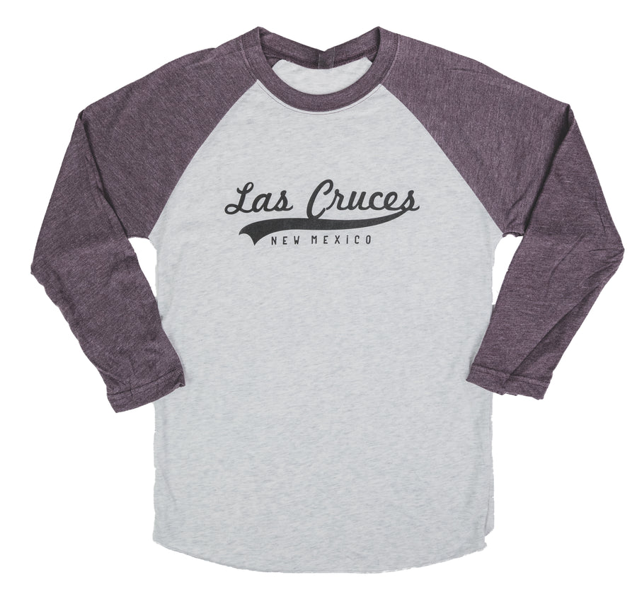Women's Las Cruces Script Baseball Tee - Organ Mountain Outfitters