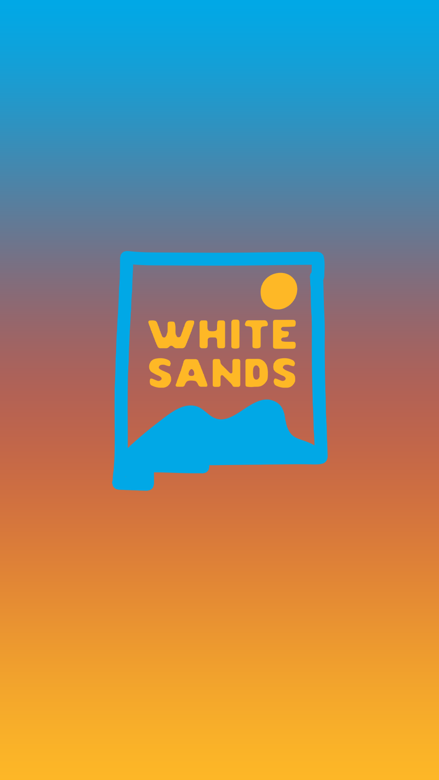 White Sands Sunny Day Wallpaper