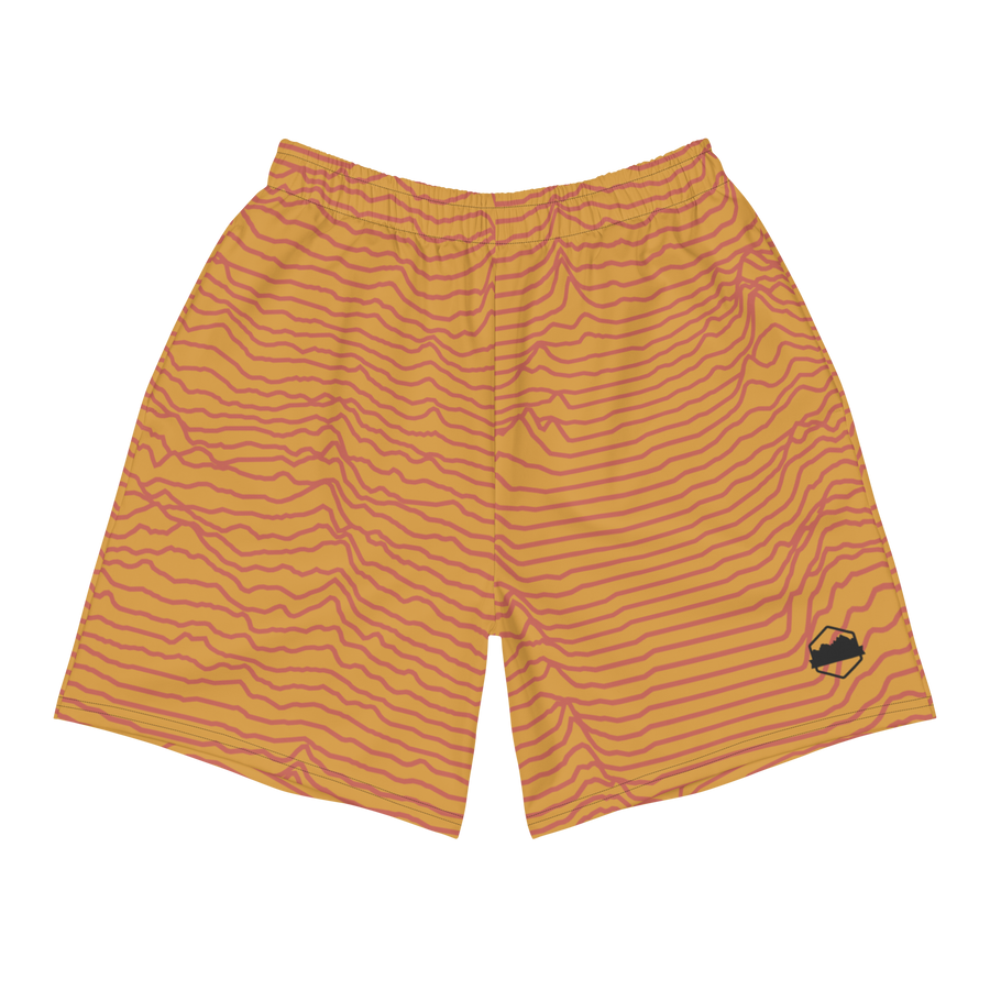 OMO Men's Summit Shorts - Sunset Gold & Red Earth
