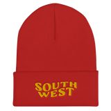 Southwest Wavy Cuffed Beanie