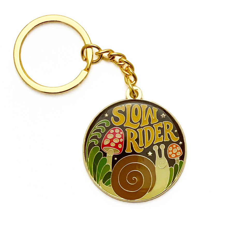 Lucky Horse Press - Slow Rider Keychain