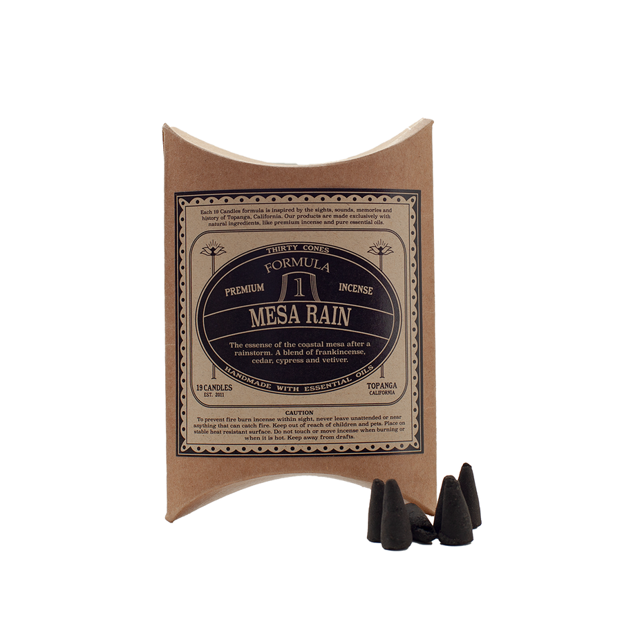 19 Candles - Mesa Rain Incense Cones