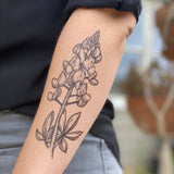 NatureTats - Bluebonnet Temporary Tattoo