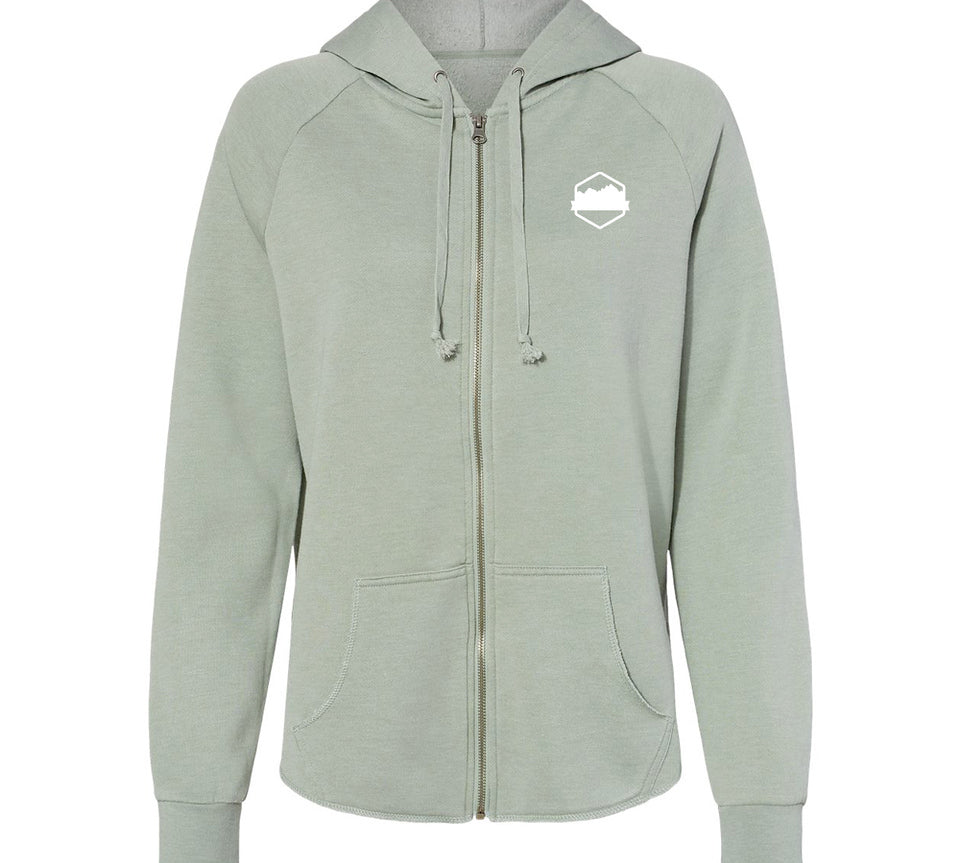 Women's Zip Sweatshirt - Organ Mountain Outfitters