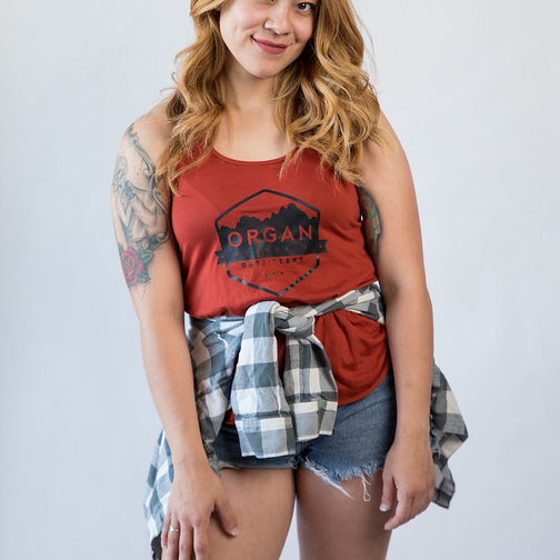 Women's Flowy Racerback Tank - Organ Mountain Outfitters