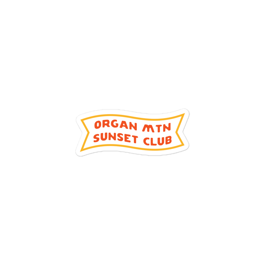 Organ Mtn Sunset Club Banner