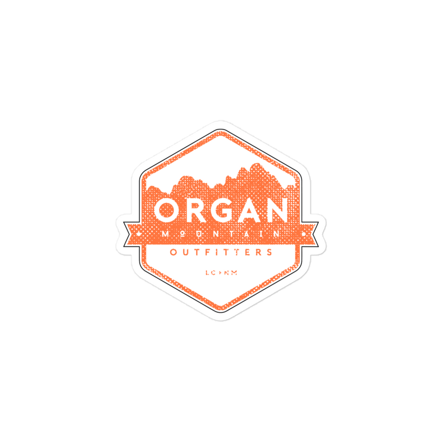 Organ Mountain Halftone - Orange/White