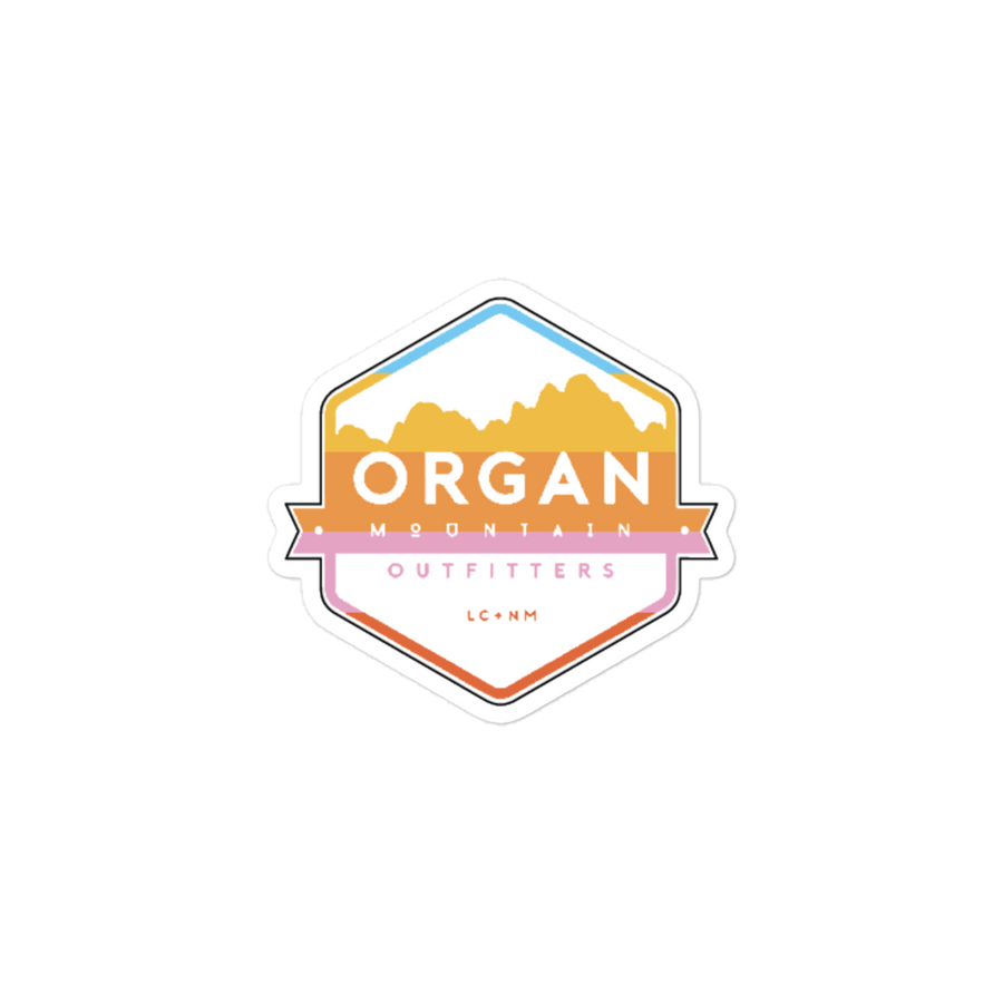 Classic Sunset Logo - White