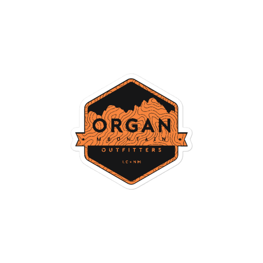 Classic Topo Logo - Orange/Black
