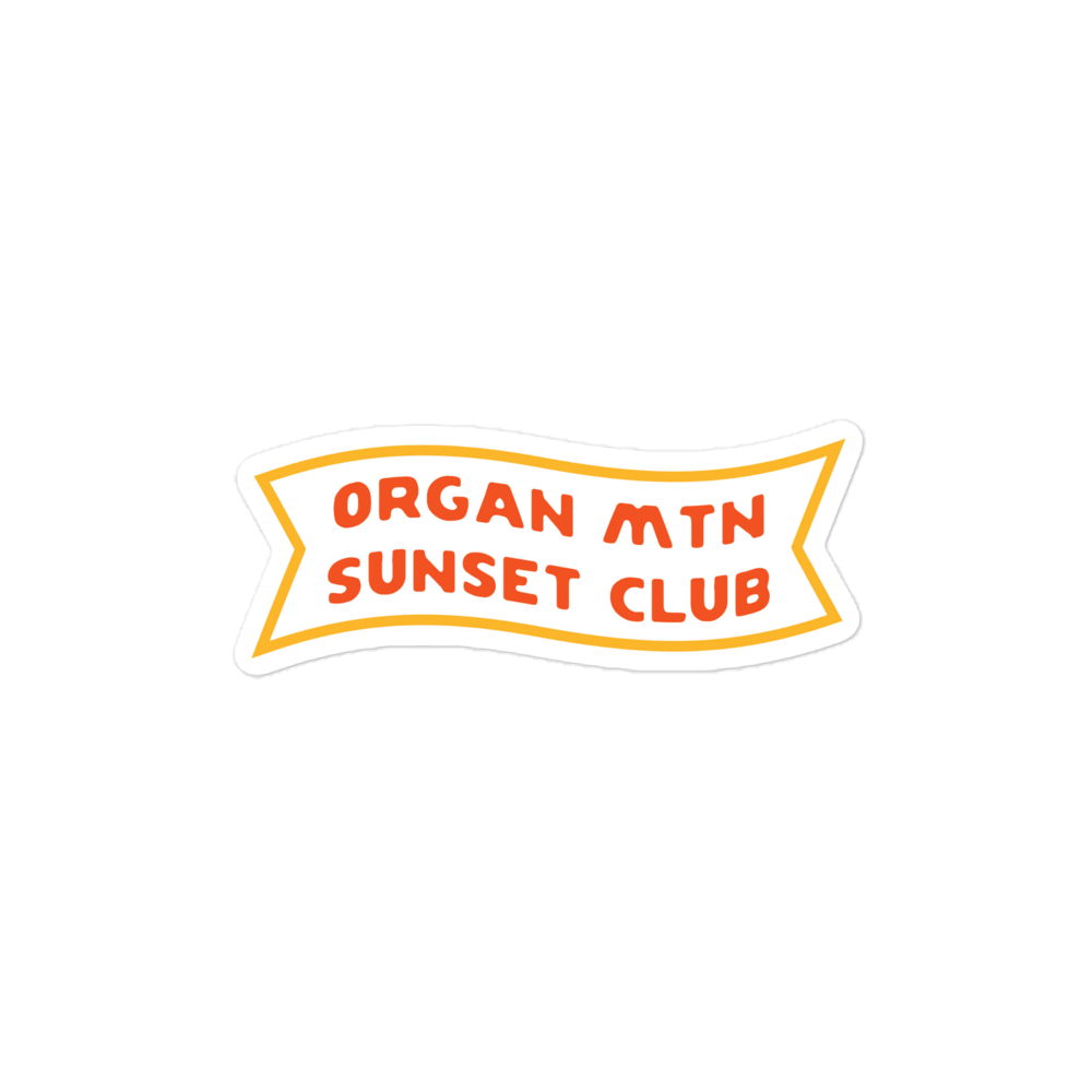 Organ Mtn Sunset Club Banner